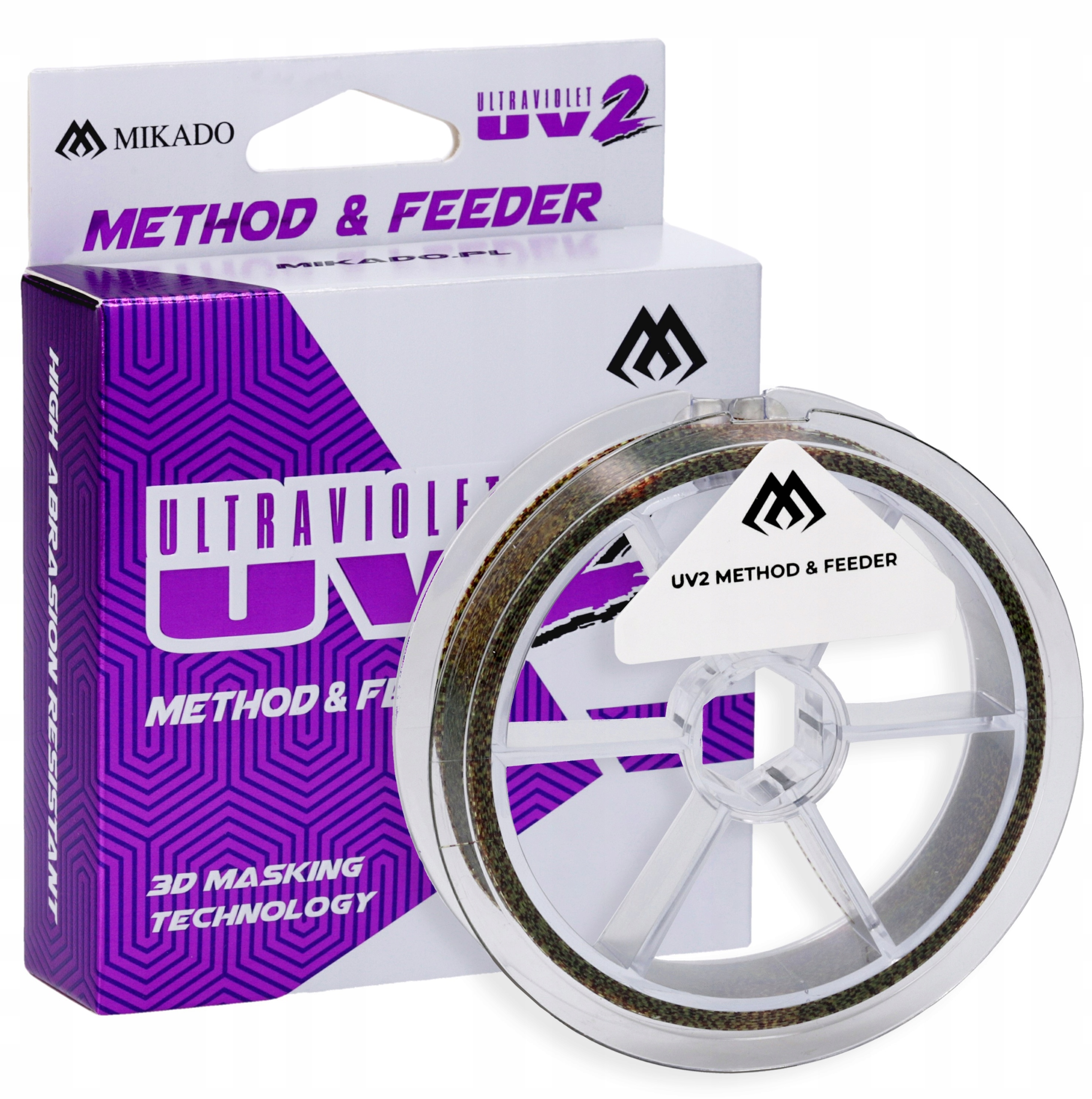 Żyłka Mikado Ultraviolet II Method&feeder 0.14mm/4.95kg/300m