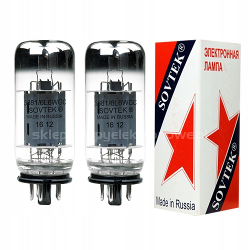 Elektronová lampa 5881/6L6WGC Sovtek 2 ks vybraný pár