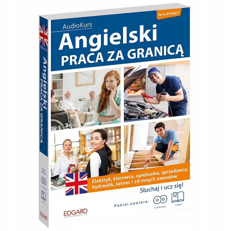 Angielski Praca za granicą (książka + nagrania)