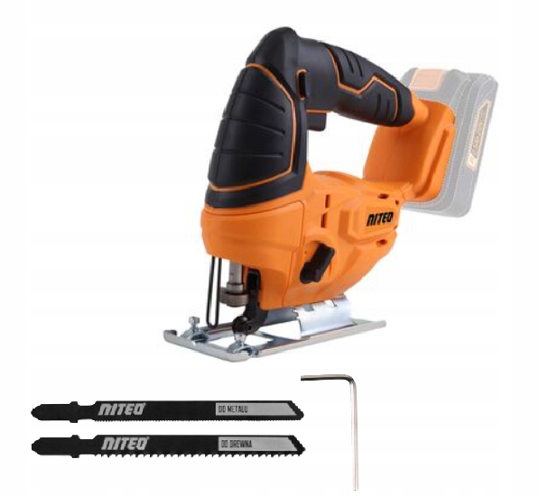 Niteo Akumulátorová přímočará pila 20 V Max bez akumulátoru a nabíječky