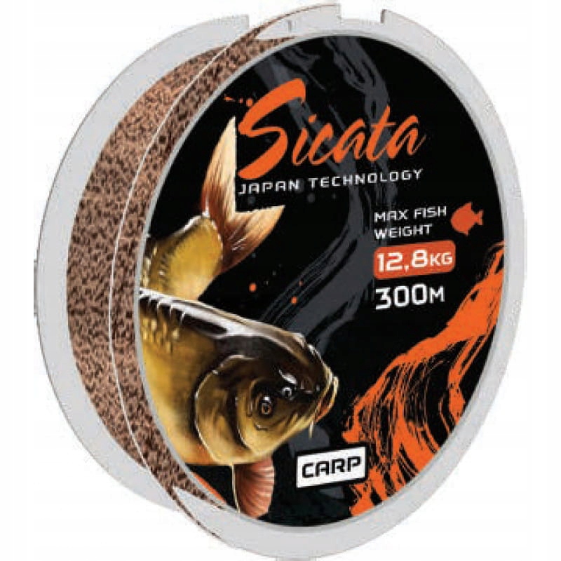 Żyłka Sicata Carp 300M 0,25MM Mistrall