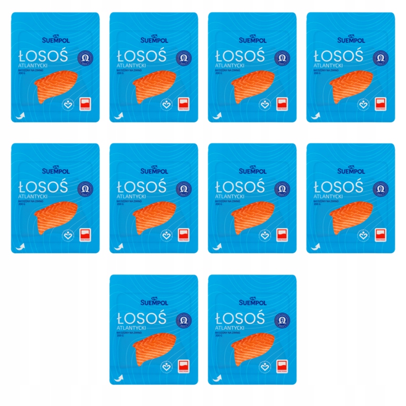 Losos atlantický 200 g Suempol X10