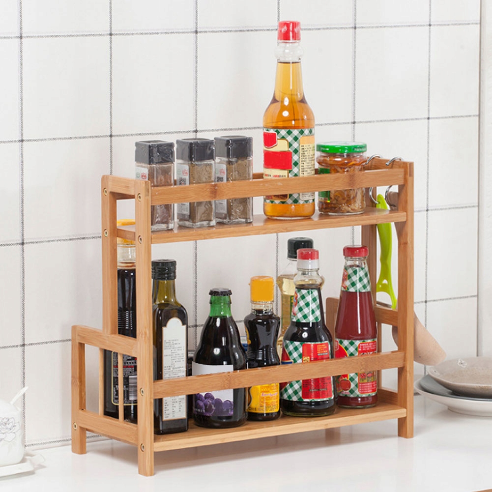 PÓŁKA KUCHENNA SZAFKA WISZĄCA ORGANIZER PRZYPRAW Materiał inny