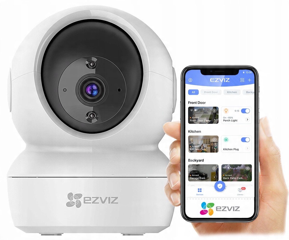 

Wewnętrzna Kamera WiFi Ip Full Hd Audio Ezviz C6N