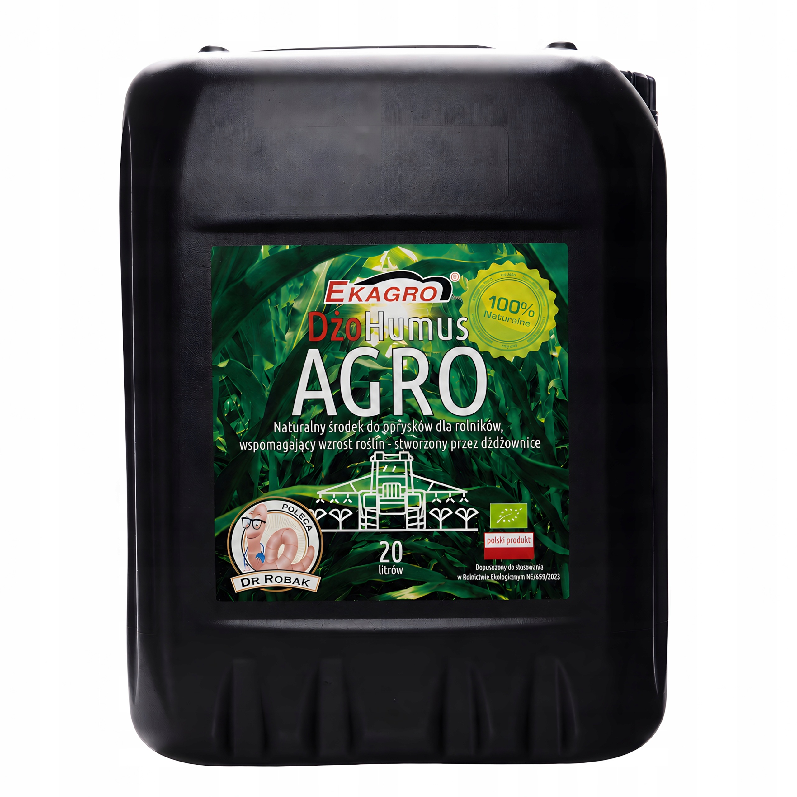 20L Biohumus Agro pro postřik Ekologické tekuté hnojivo Humus Přírodní