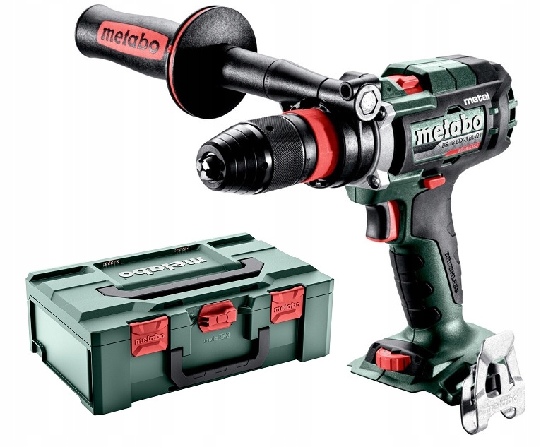 Wiertarko-wkrętarka Aku. Metal Metabo Bs 18 LTX-3 Bl Q I Metabox 603180840