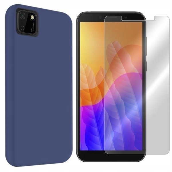 

Etui Do Huawei Y5P Pokrowiec Case Velvet + Szkło