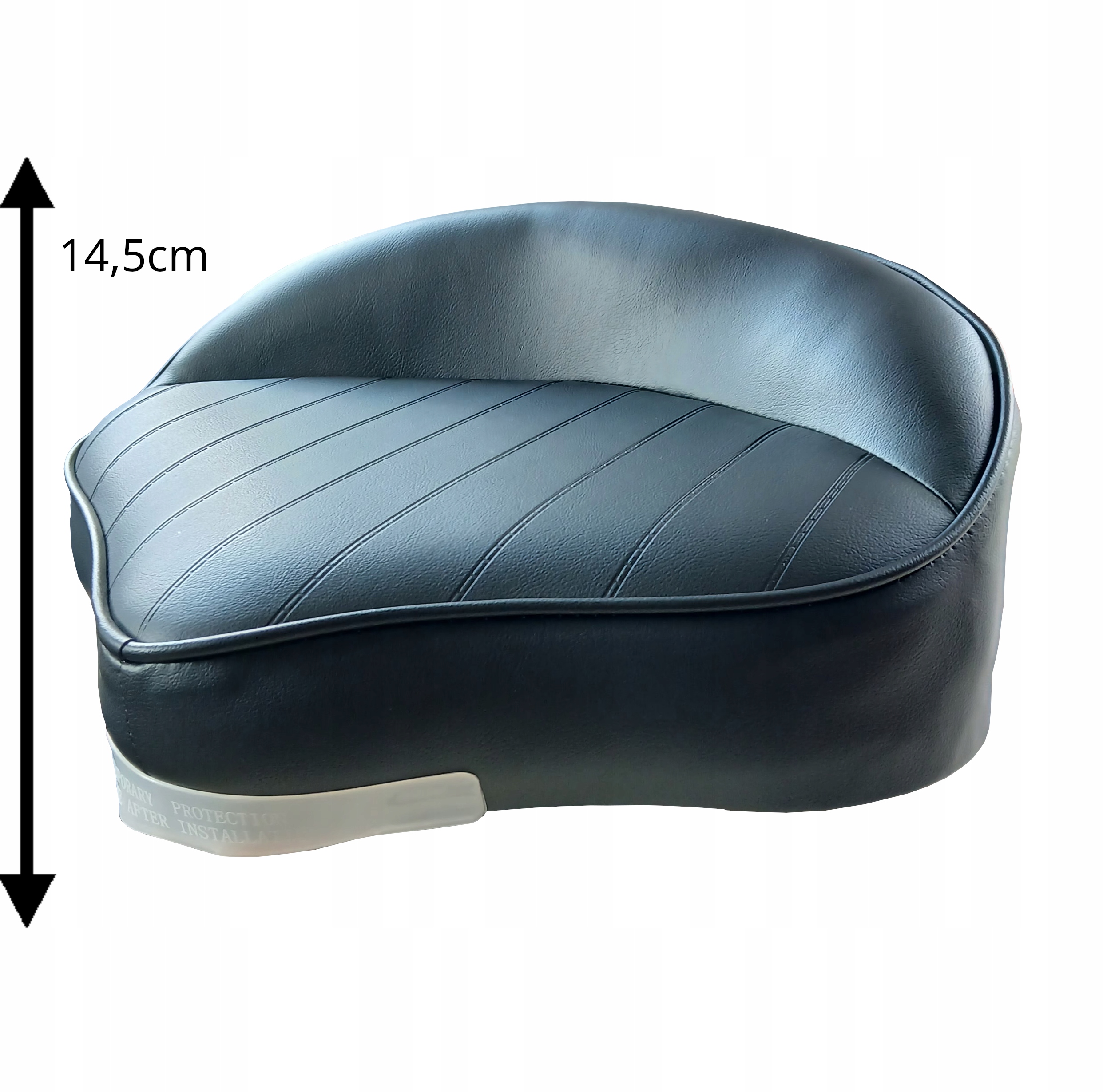 Tokarex Castingové křeslo bez nohy, černé, pro lodě