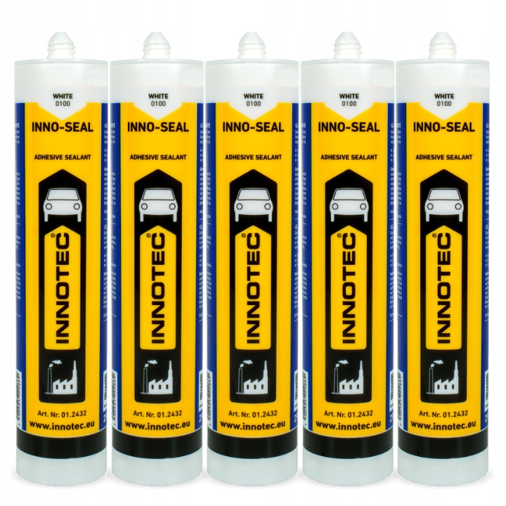 Innotec Lepiaca a tesniaca hmota Inno-seal 290 ml Biela 5 ks