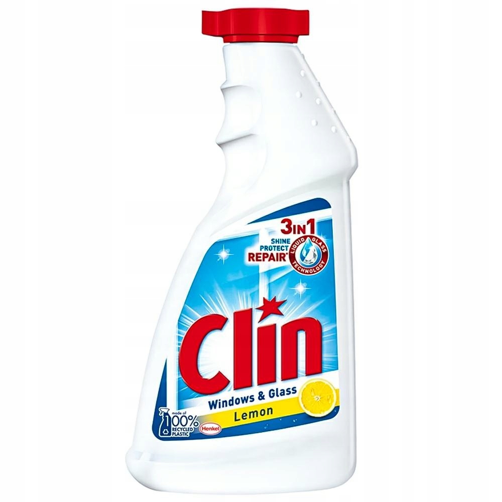 

Clin Lemon Płyn do Szyb i Okien 3w1 Zapas 500ml