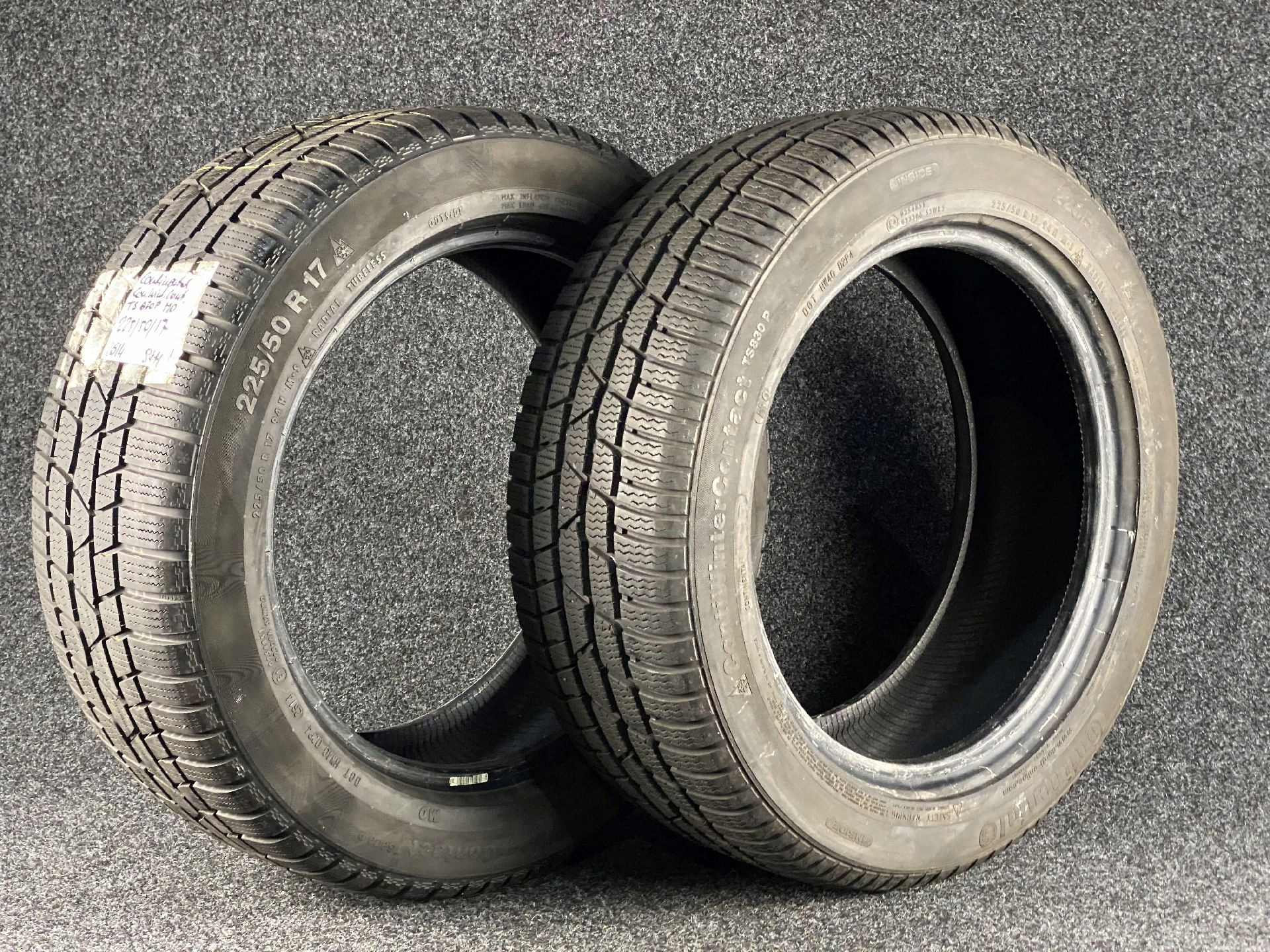 2x CONTINENTAL CONTIWINTERCONTACT TS820P 225/50R17 Szerokość opony 225 mm