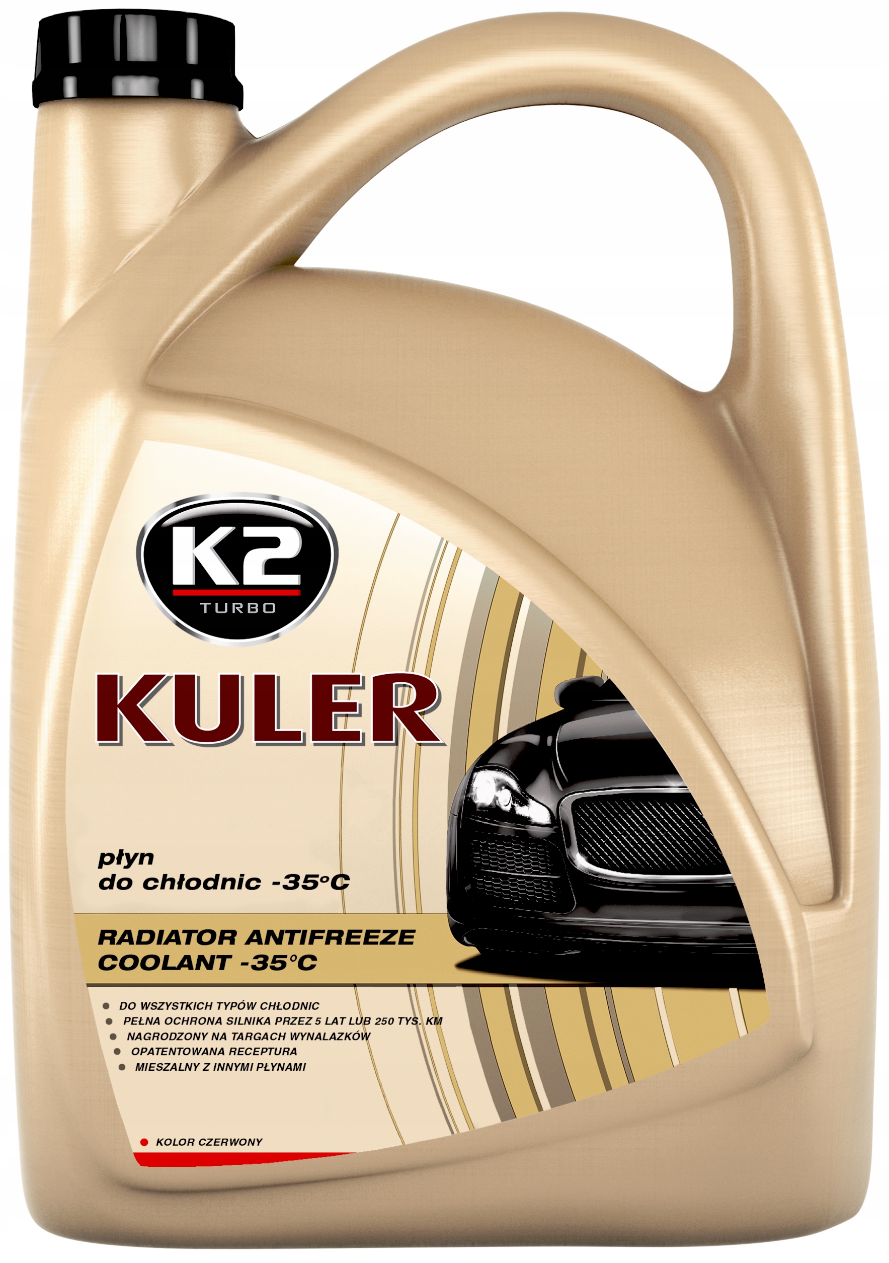 

K2 Kuler Czerwony G12/G12+ Płyn chłodniczy 5L