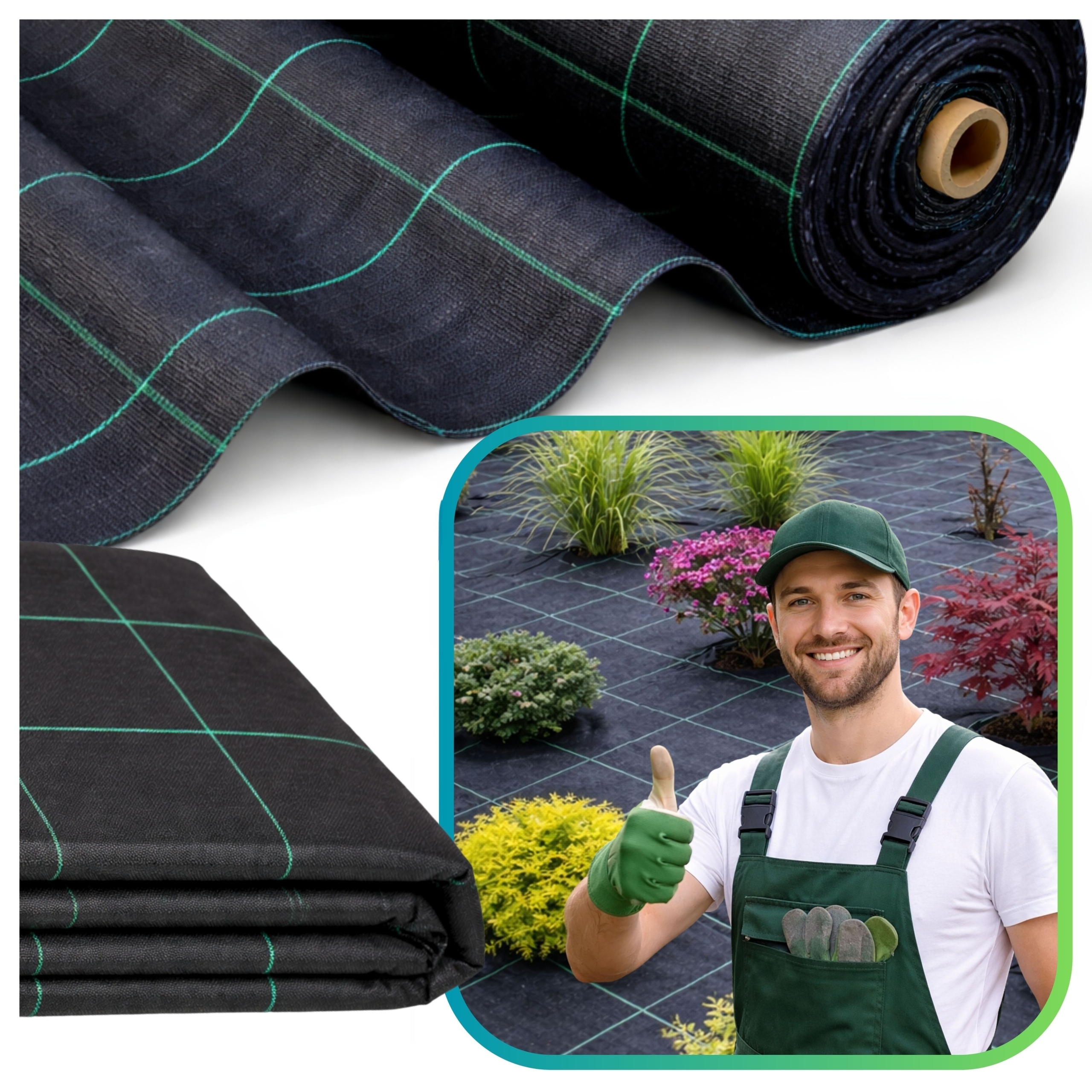 Agrotextilie Premium 100G/m2 2,1m x 15MB Silná Agrotextilie 210 cm Uv