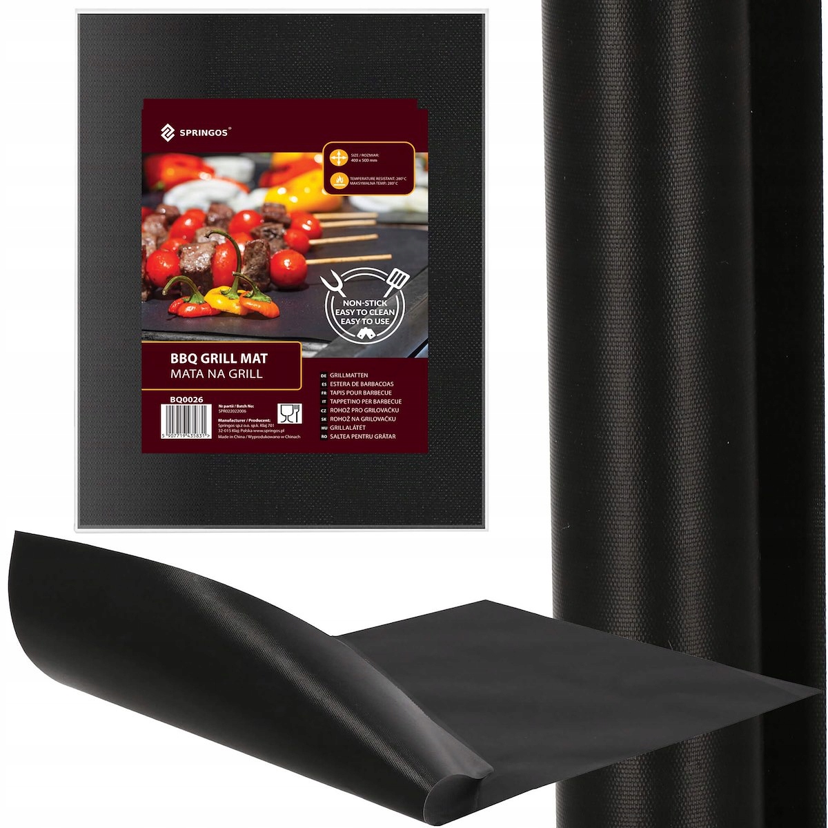 

Mata Na Grill Teflonowa Do Smażenia Tacka 50x40