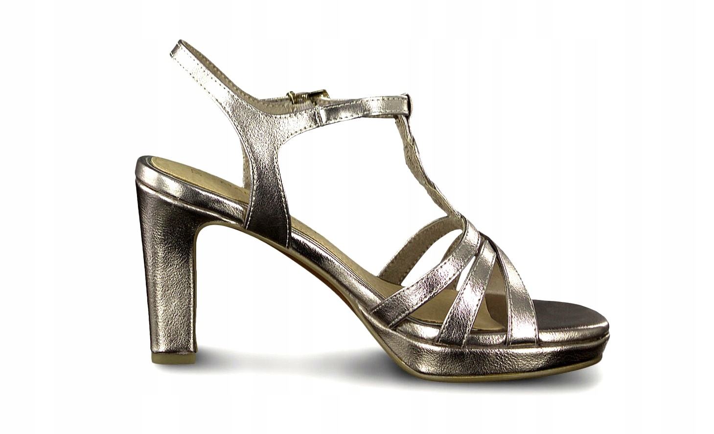 Pohodlné sandály Marco Tozzi 28339 platinum r36