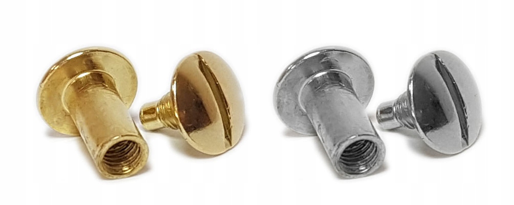 5 SZT - 1 SZT 3,98 NETTO ŚRUBA INTROLIGATORSKA DO KARTY MENU SKRĘCANA 10 MM Marka Feniks