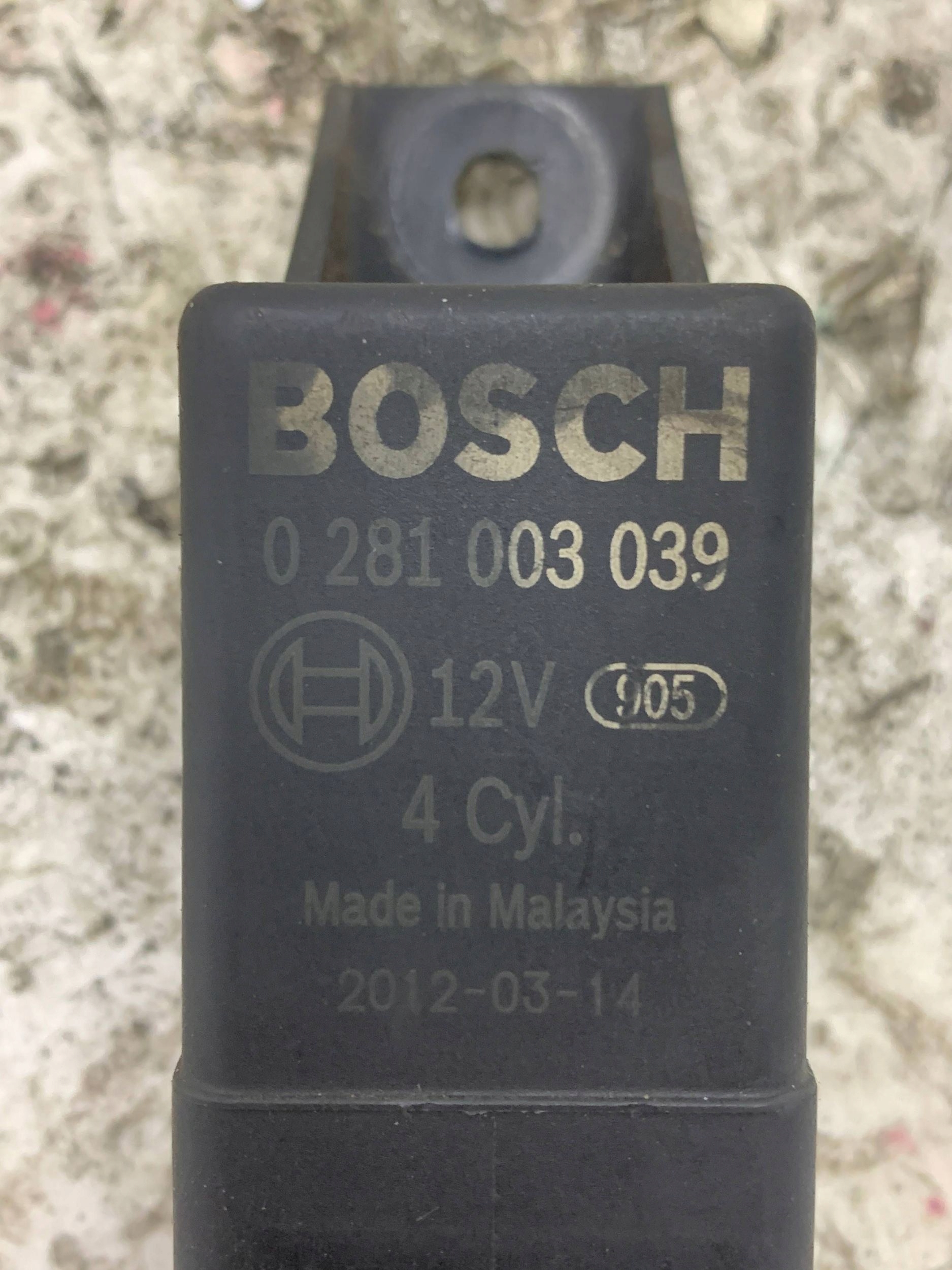 Relè candele ZAROWYCH 0281003039 CITROEN JUMPER II 3.0 HDI BOXER DUCATO