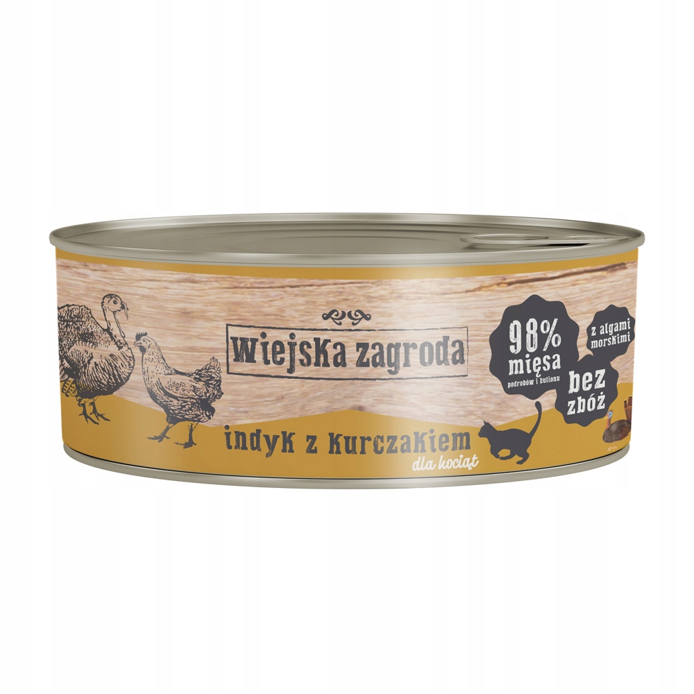 10 x Wiejska Zagroda Krůta s kuřecím masem 85 g