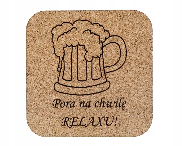 

Podkładka podstawka korkowa pod kubek 9cm Grawer