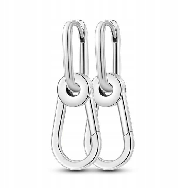 Stříbrné náušnice Ag 925 závěsná karabina IM0171023ER