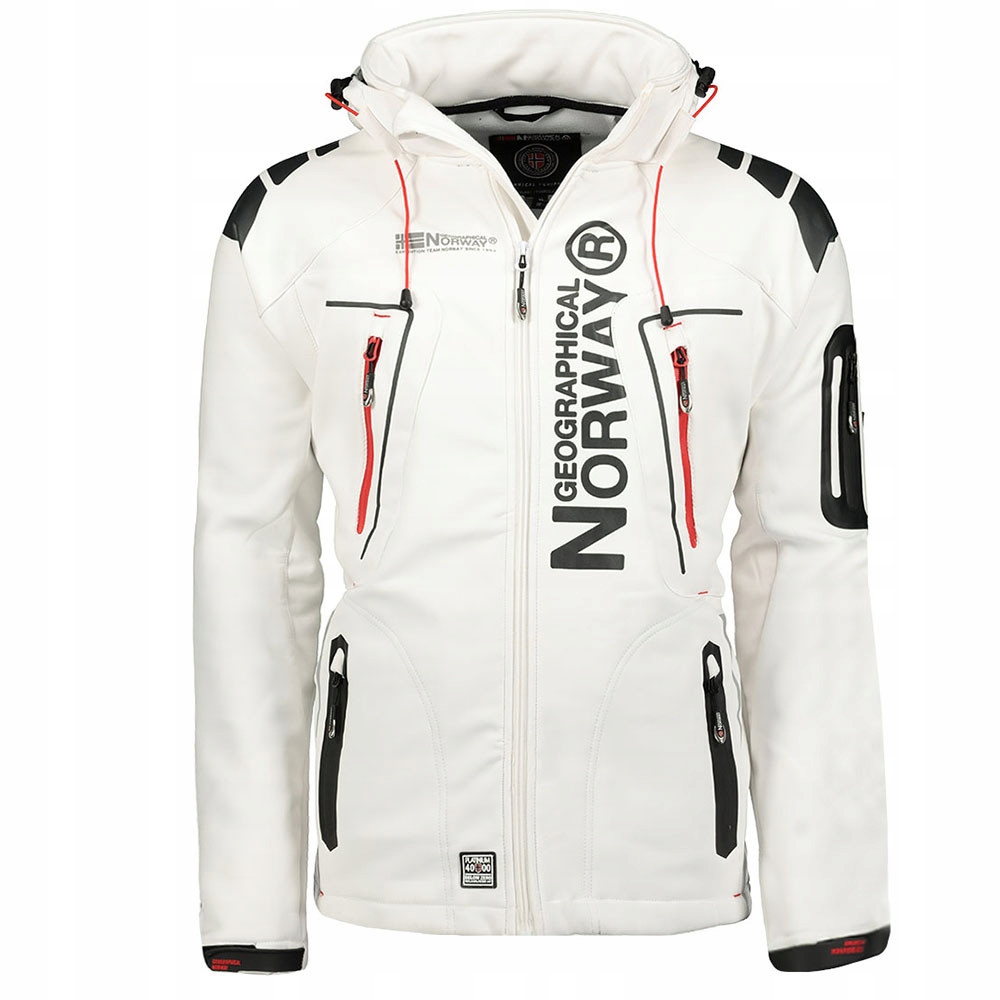 Geographical Norway bunda pánská Techno softshell XL bílá