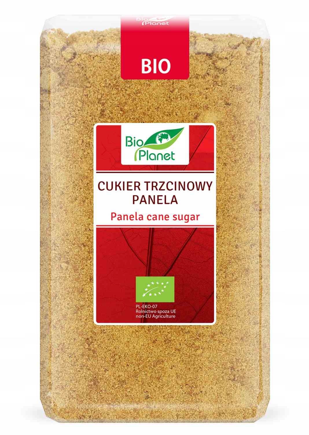 Levně 2x Cukr Třtinový Panel Bio 1 kg Bio Planet