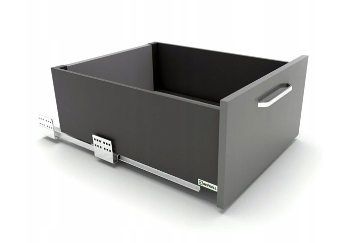 SZUFLADA SEVROLLBOX SLIM H-199 L=500 GRAFIT