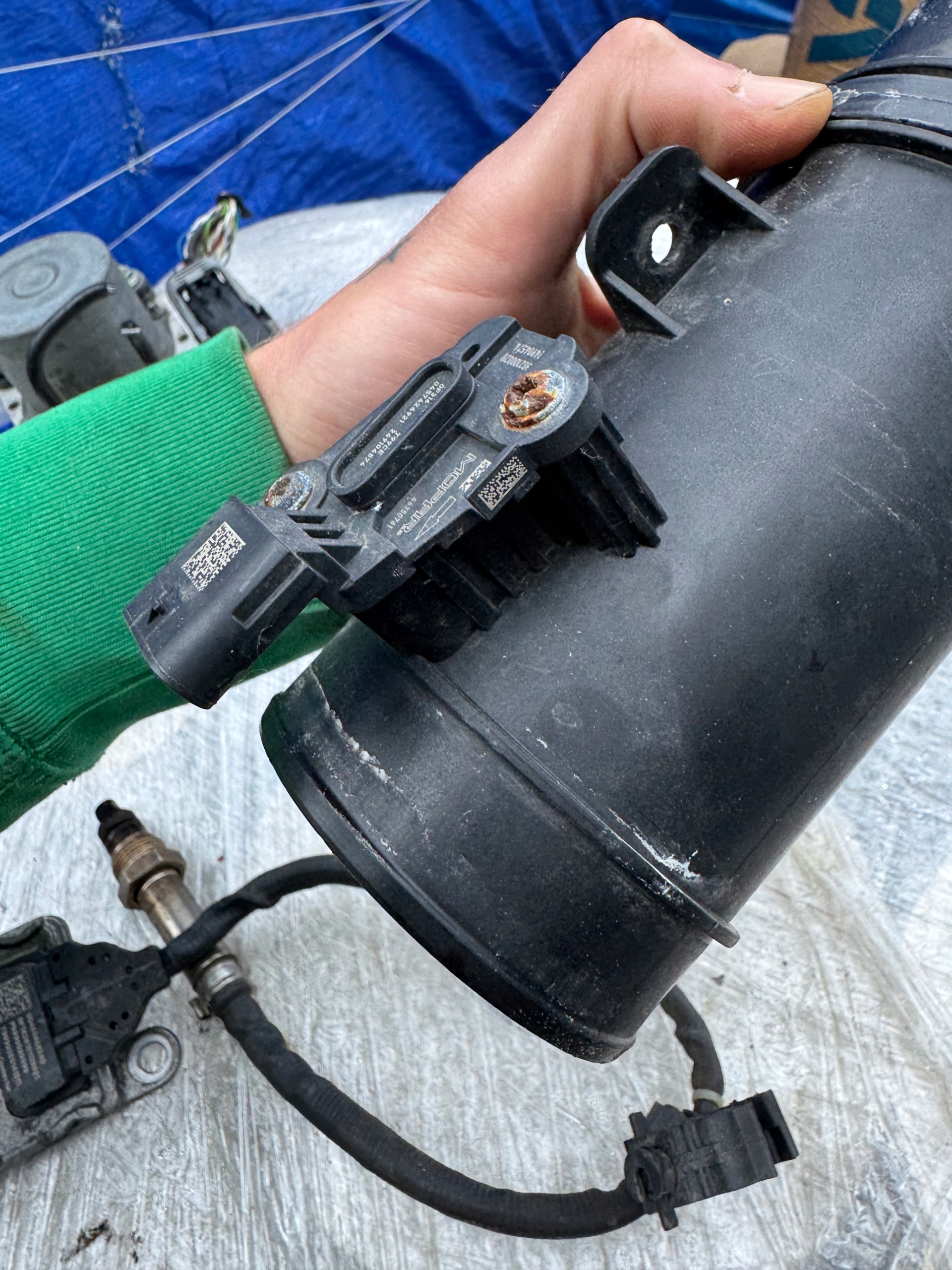 flow meter pipe air Fiat Ducato 2.2EURO6