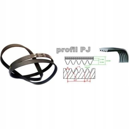 pasek napędowy do pralki 1126 J4 wielorowkowy