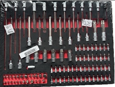 Szafka narzędziowa wózek wyposażenie 13 szuflad BIG FULL 891el