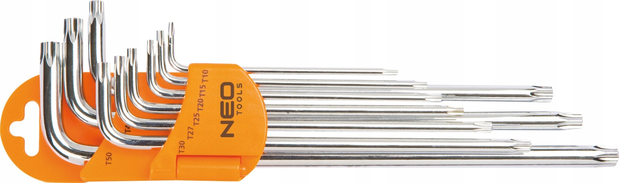 

Neo Tools Zestaw Kluczy Torx T10-T50 09-526 9SZT