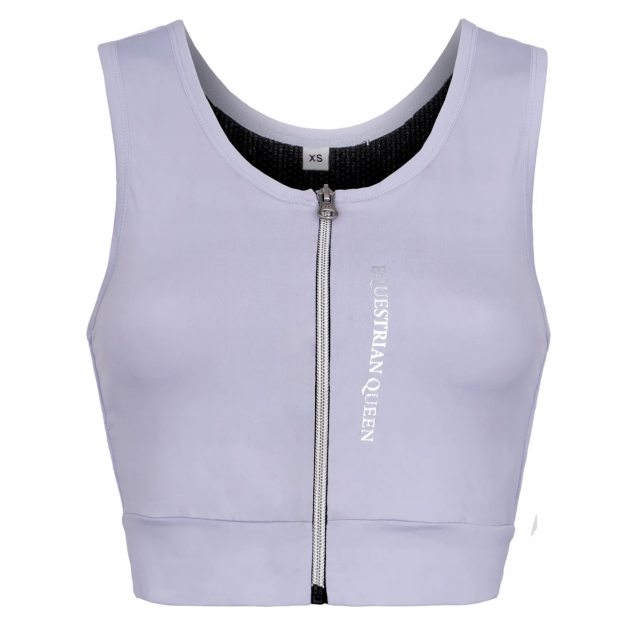 Dámské jezdecké tričko croptop Equestrian Queen Adeline 25SS fialové Xs