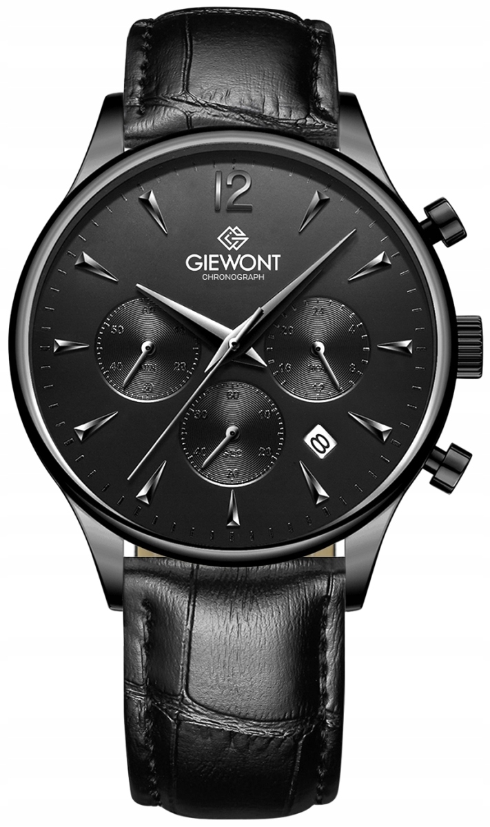 Pánské Hodinky Giewont Chronograph Sapphire černé GW6310-A1