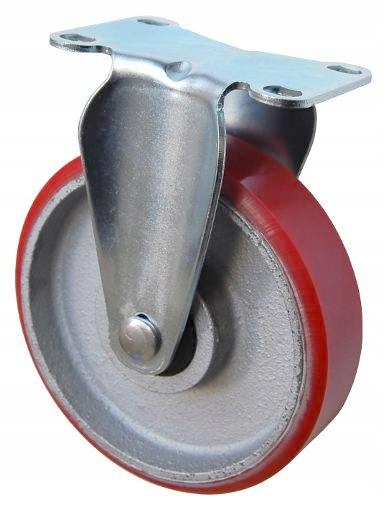 

Koło Kółko Żeliwo Poliuretan Stałe 125 mm Mocne