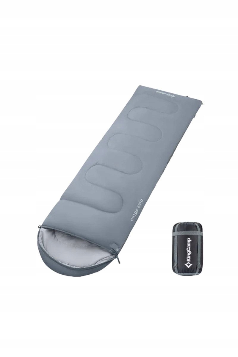 Syntetický turistický spací pytel King Camp Oasis 250 KS3121 220x75 cm pravý