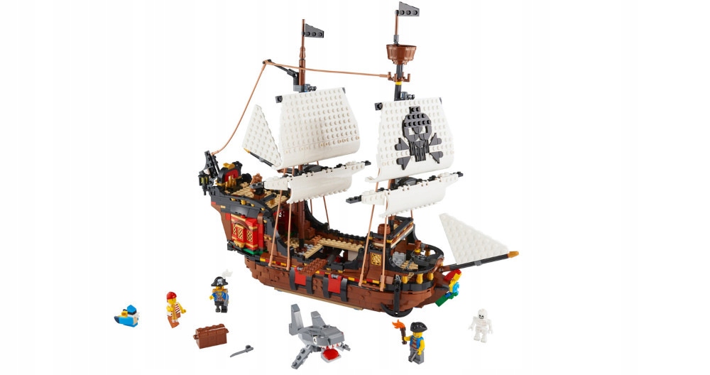 LEGO Creator 3w1 Statek piracki 31109 Marka LEGO