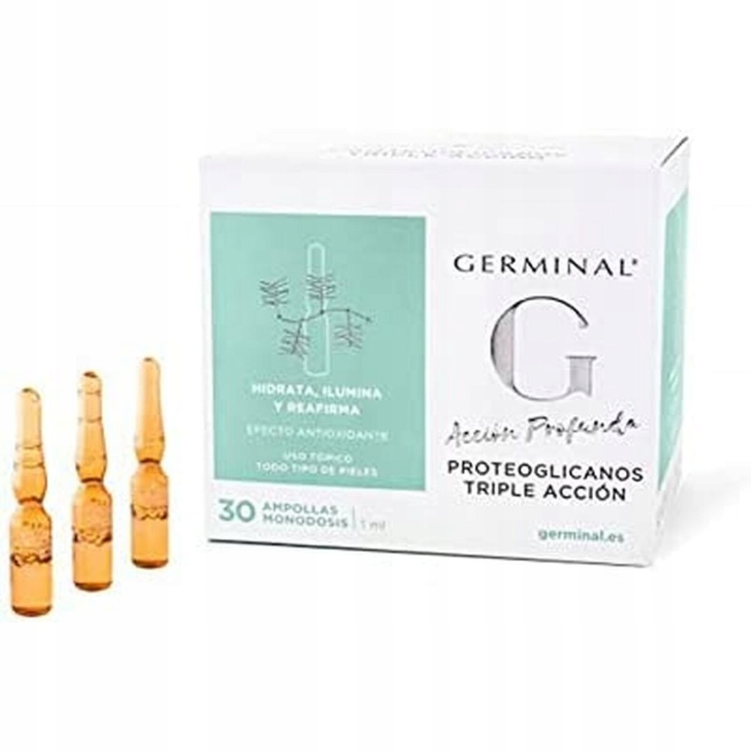 Protistárnoucí kúra na obličej a krk Germinal Acción Profunda 1 ml 3