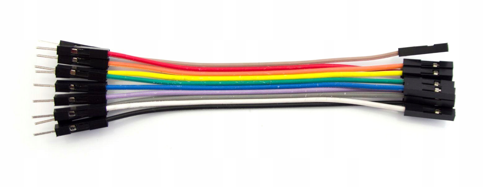 

Przewody Kable Męsko-Żeńskie 10 szt. 20cm