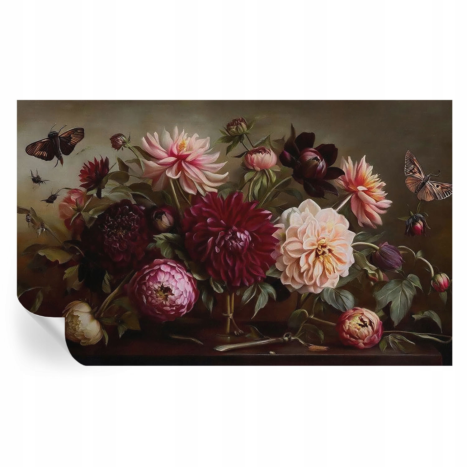 Dekoratívna samolepiaca tapeta Módne vzory Kvetinový majestát 416 x 254 cm
