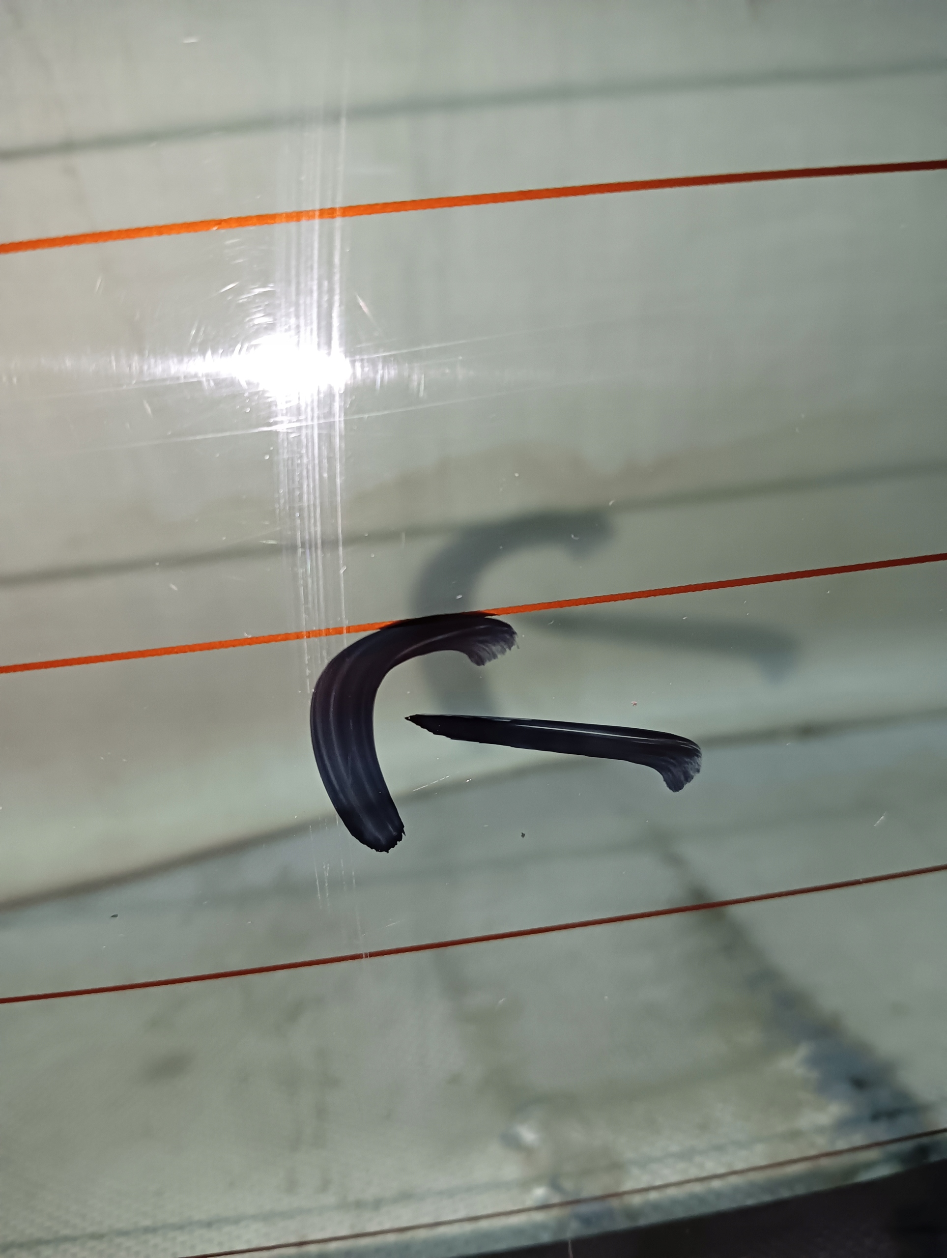 SZYBA TYLNA RENAULT ESPACE IV-4 (2002-2014) AS2 RYSA WYCIERACZKI Numer katalogowy części 0004643