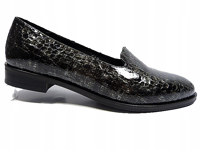 Polobotky lordsy dámské kůže croco lehké pohodlné elegantní boty Sala 37