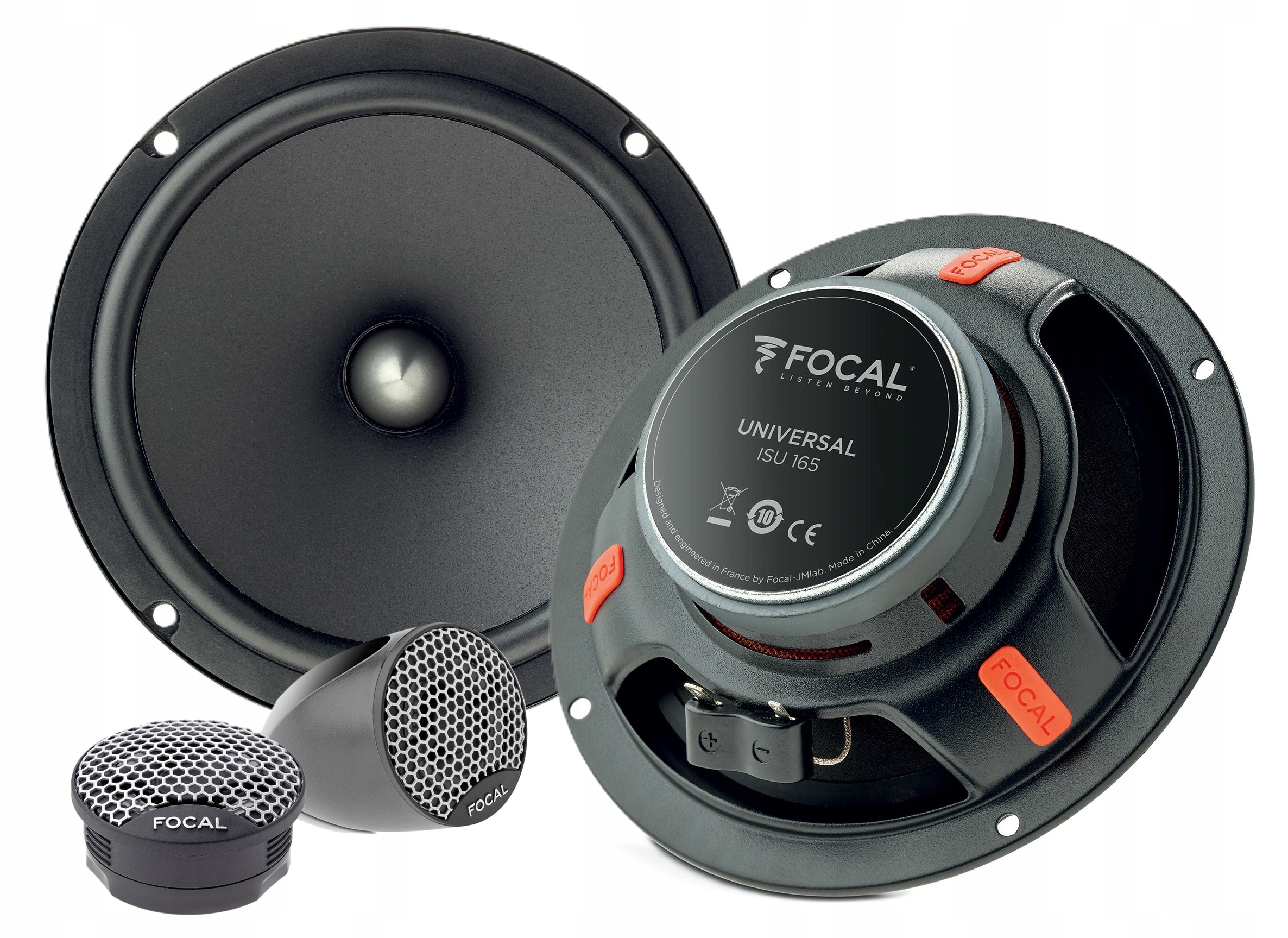 Głośniki Focal ISU165 2-drożny zestaw 165mm Łatwy i Szybki Montaż