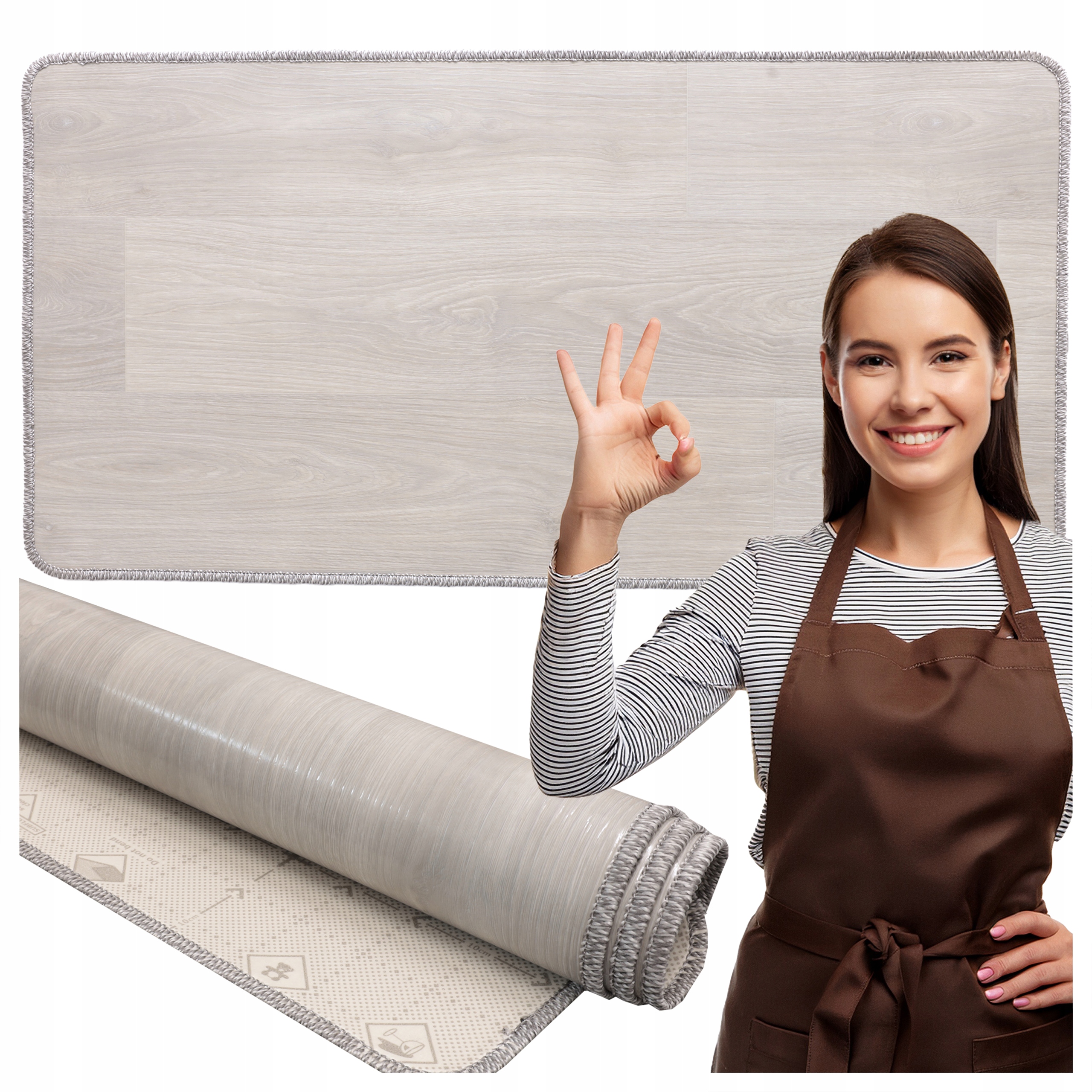 Koberec Běhoun do kuchyně Protiskluzový Pvc koberec Linoleum Gumolit 80 x 150 cm