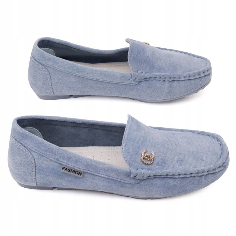 

Mokasyny damskie półbuty wsuwane zamszowe wygodne