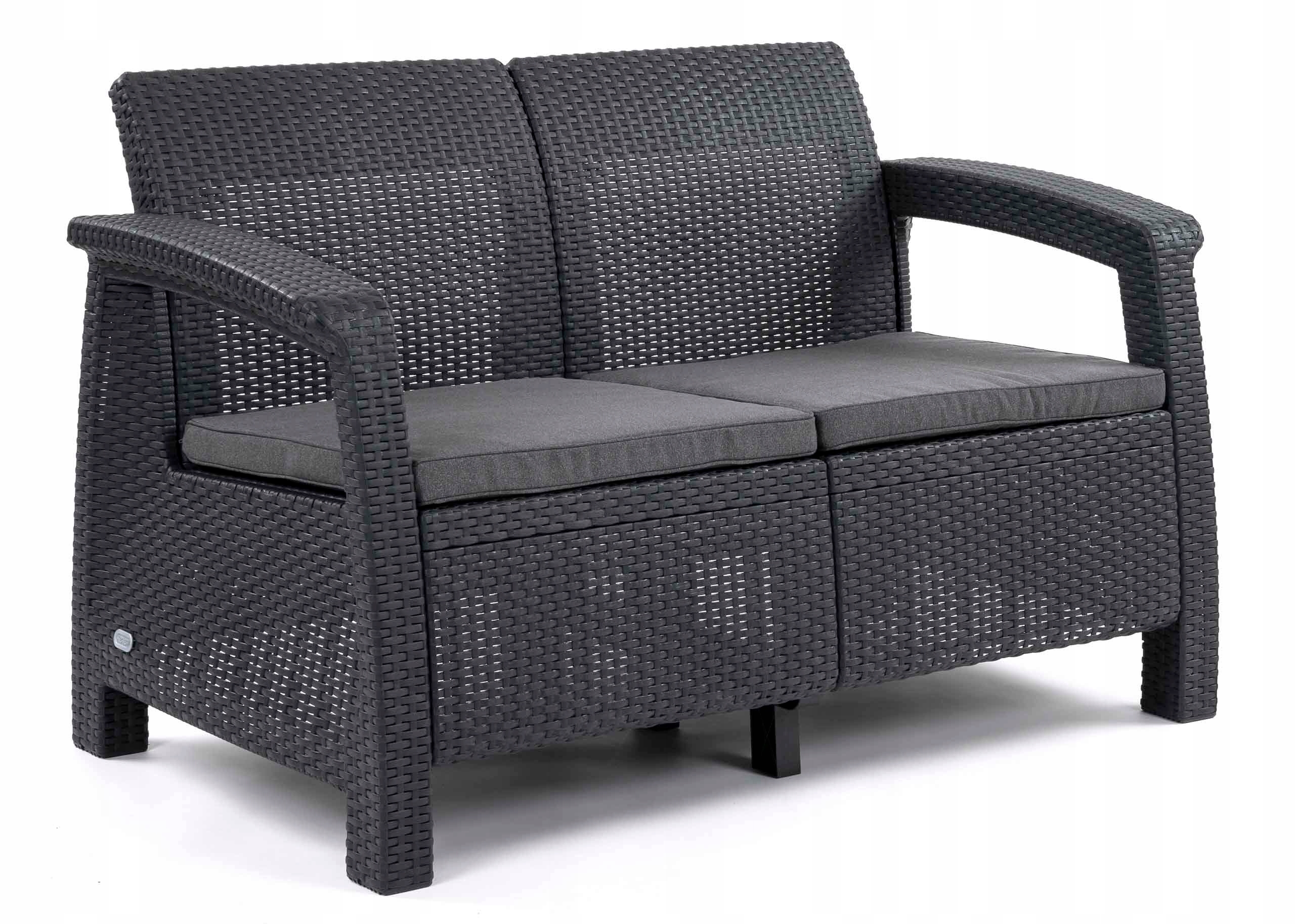 

Sofa ogrodowa 2 osobowa Corfu Love Seat Rattan