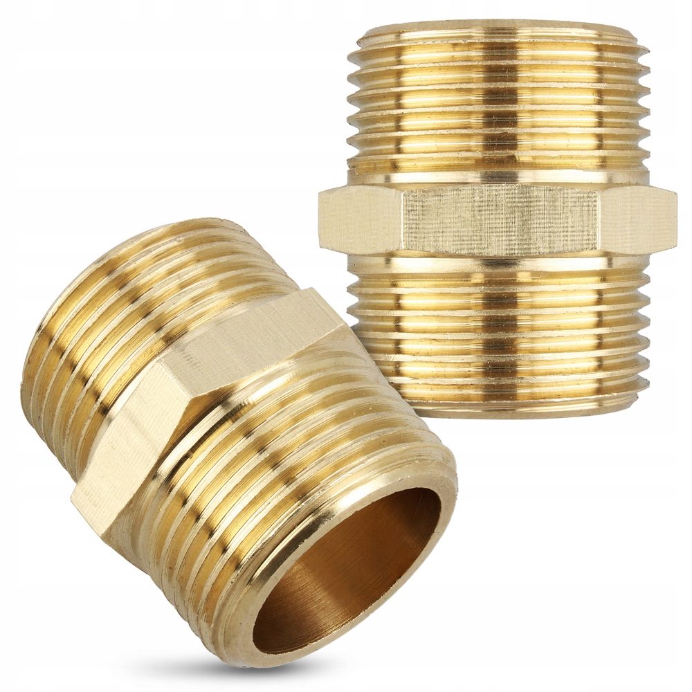 

Nypel instalacji ciepłej wody użytkowej 3/4' Gz