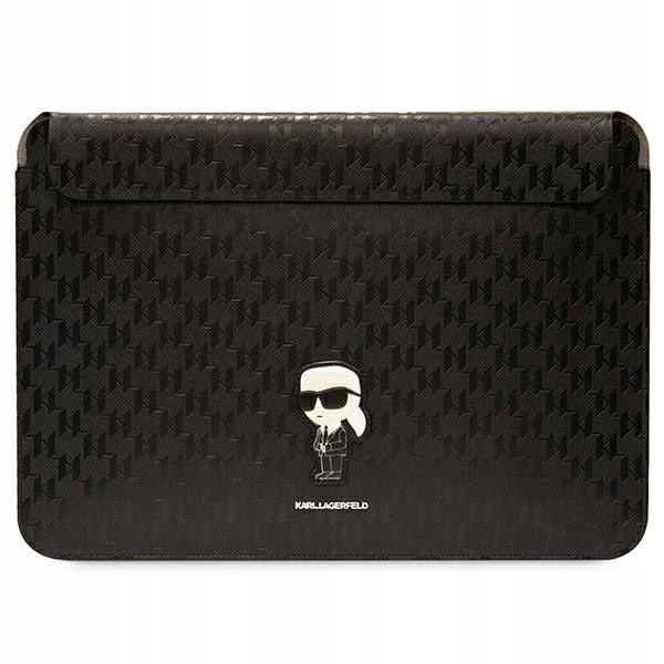 Karl Lagerfeld Sleeve KLCS14SAKHPK 14" čierny/čierny Saffiano Monogram