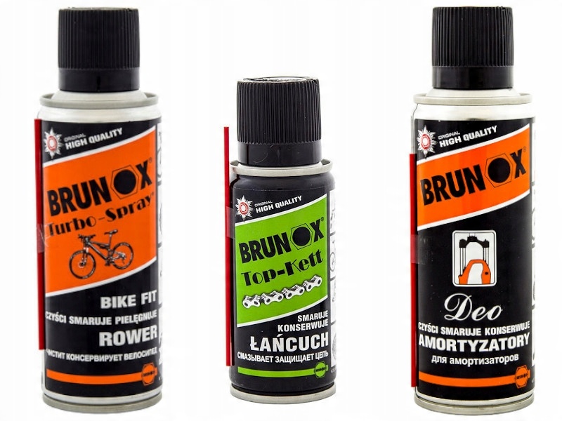 

Zestaw smarów rowerowych Brunox konserwacja 500ml