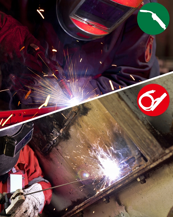 Spawarka Sherman MIG 200M MIGOMAT MMA MAG ZESTAW Czas cyklu pracy 60%