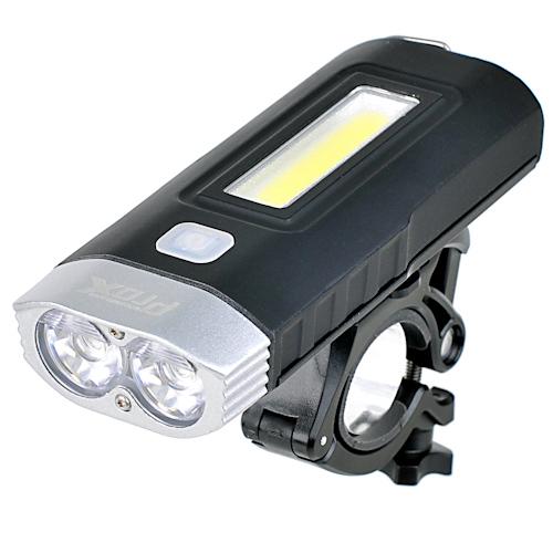 Lampa Przód Prox Taurus 2xT6 Cob Led Czarna